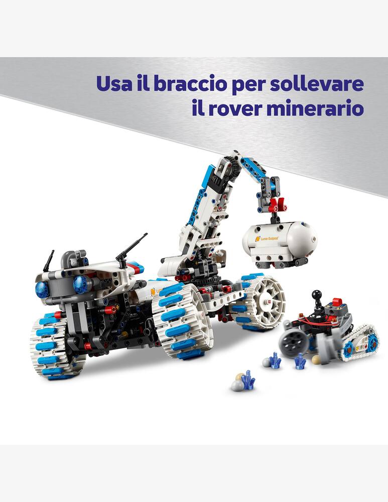 LEGO Technic Veicolo spaziale rover lunare Lunar Outpost™ - immagine 5 LEGO Technic Veicolo spaziale rover lunare Lunar Outpost™ - immagine 5