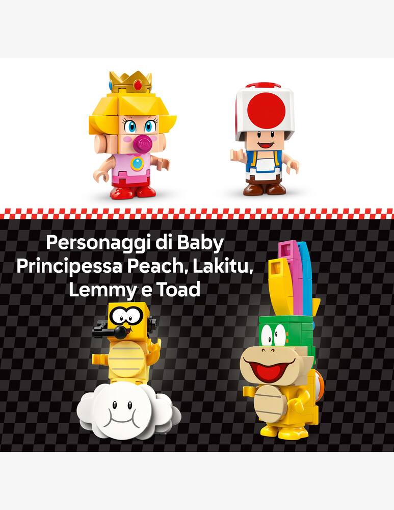 LEGO Super Mario Mario Kart™: Pack Baby Peach e Gran Premio - immagine 6 LEGO Super Mario Mario Kart™: Pack Baby Peach e Gran Premio - immagine 6