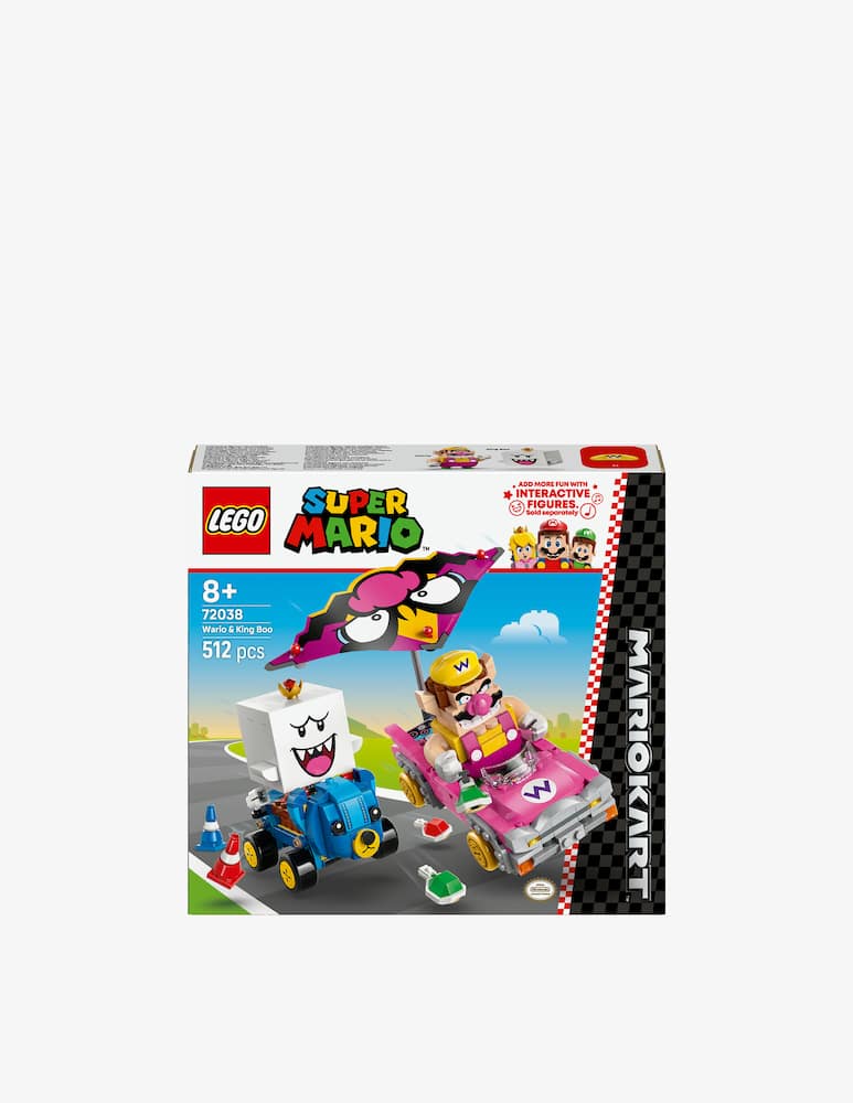 LEGO Super Mario Mario Kart™ – Wario e Re Boo - immagine 1 LEGO Super Mario Mario Kart™ – Wario e Re Boo - immagine 1