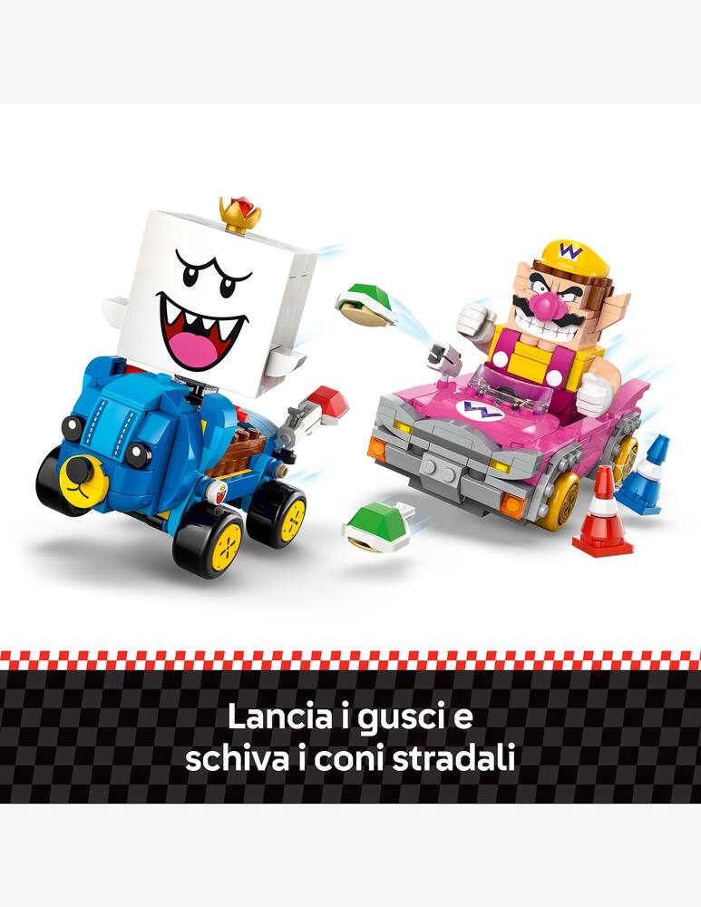 LEGO Super Mario Mario Kart™ – Wario e Re Boo - immagine 5 LEGO Super Mario Mario Kart™ – Wario e Re Boo - immagine 5