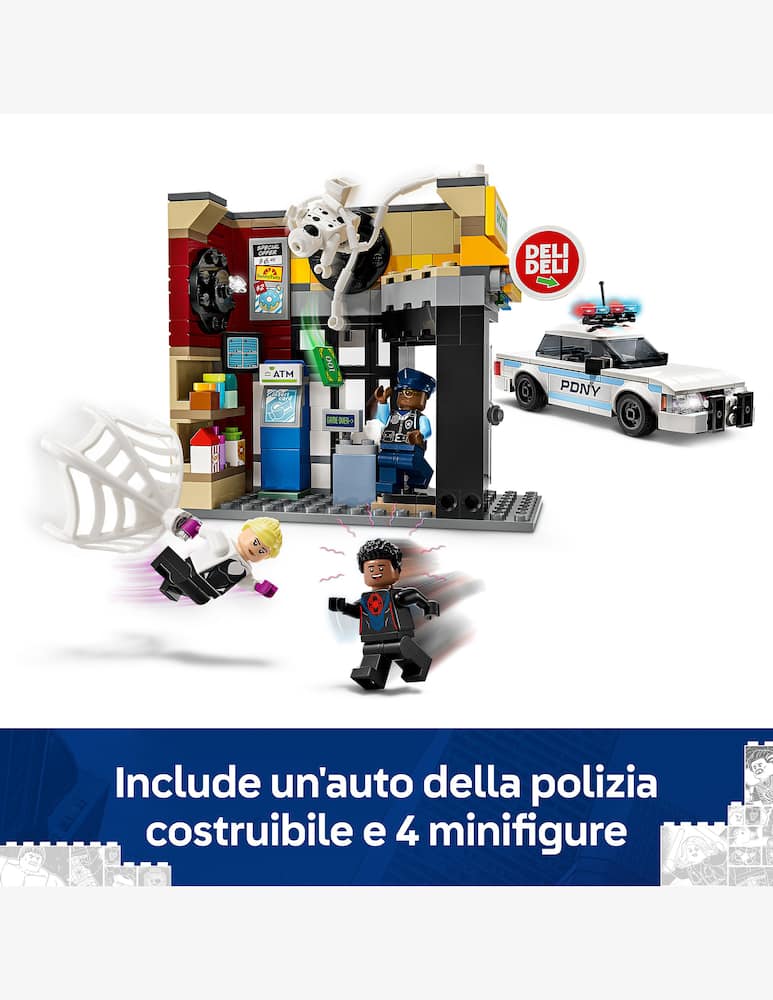 rinascente LEGO Super Heroes Marvel Spider-Verse: Miles Morales vs. The Spot