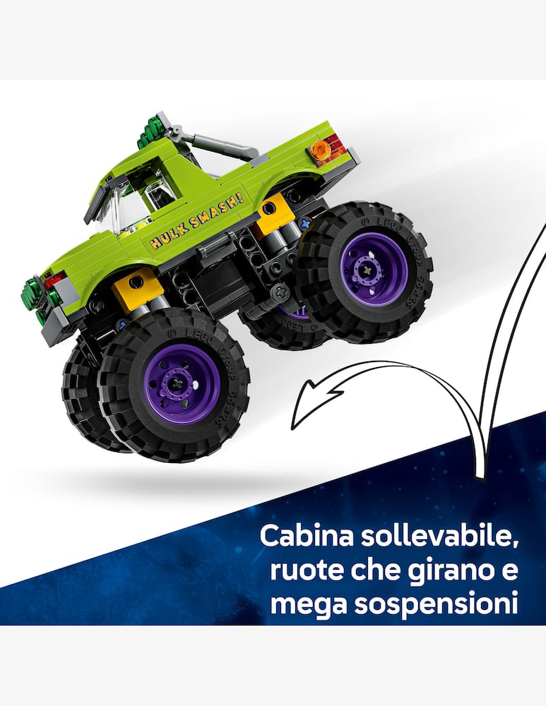 LEGO Super Heroes Marvel Truck di Hulk contro Thanos - immagine 4 LEGO Super Heroes Marvel Truck di Hulk contro Thanos - immagine 4