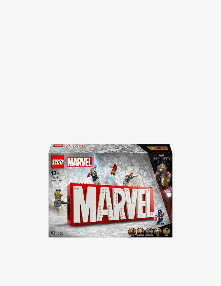 rinascente LEGO Super Heroes Marvel MARVEL Logo & Minifigures