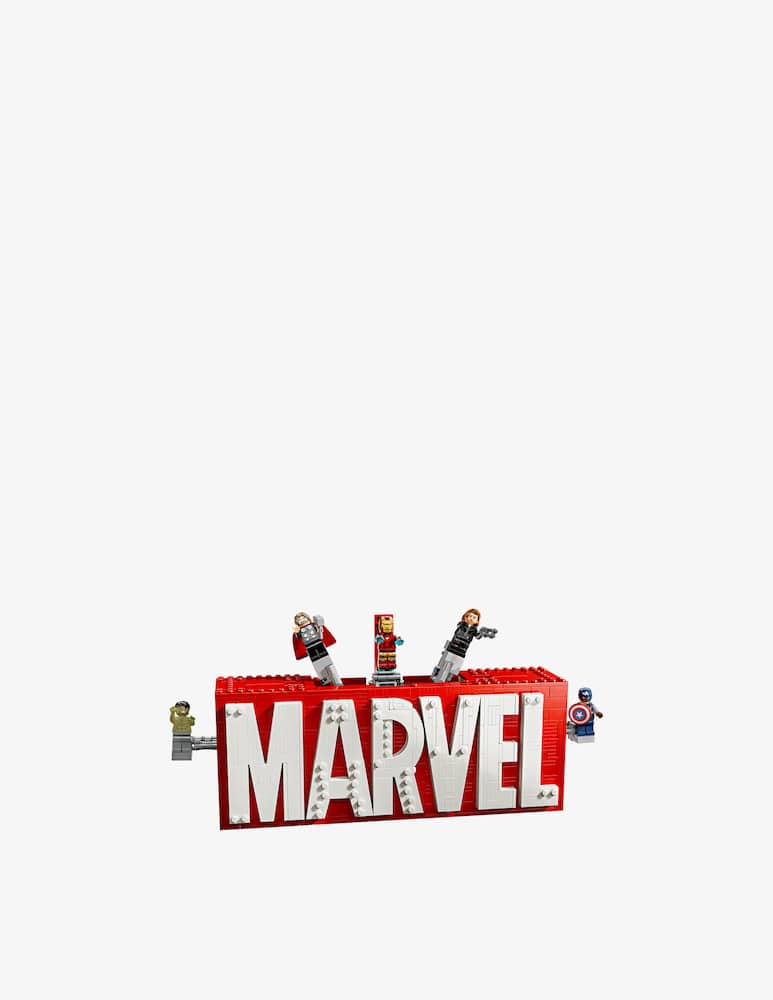 LEGO Super Heroes Marvel Logo e Minifigure MARVEL - immagine 2 LEGO Super Heroes Marvel Logo e Minifigure MARVEL - immagine 2