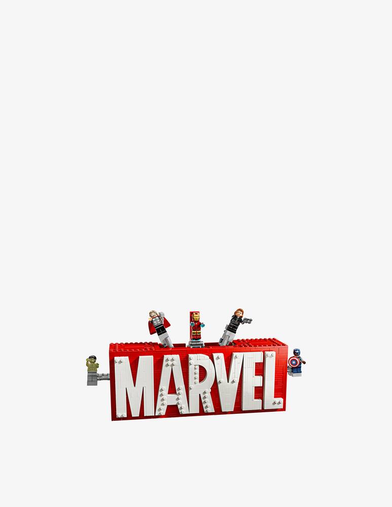 rinascente LEGO Super Heroes Marvel MARVEL Logo & Minifigures