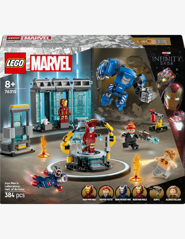 rinascente LEGO Iron Man's Laboratory: Hall of Armor