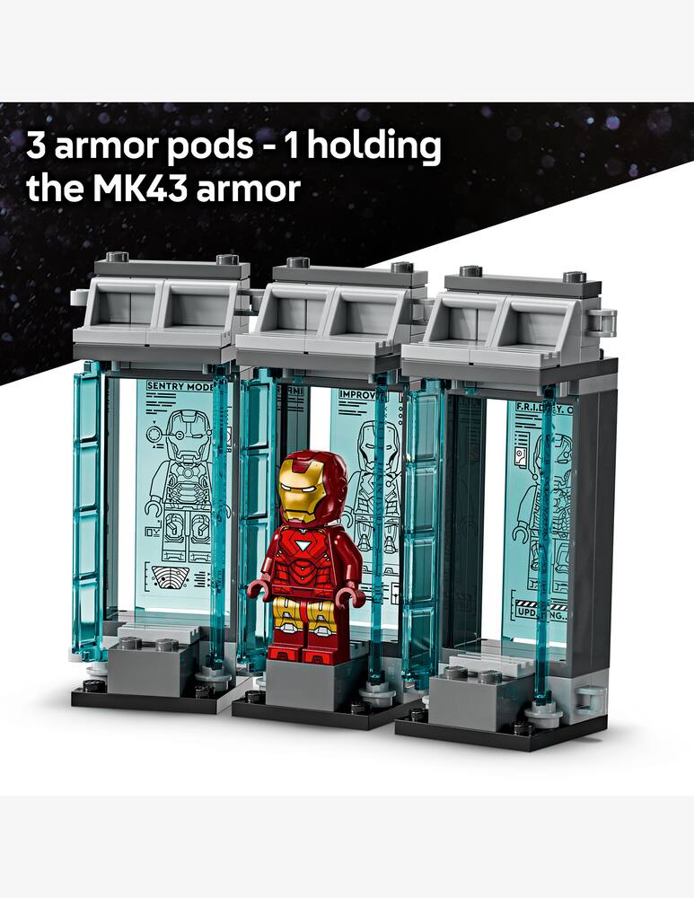 rinascente LEGO Iron Man's Laboratory: Hall of Armor