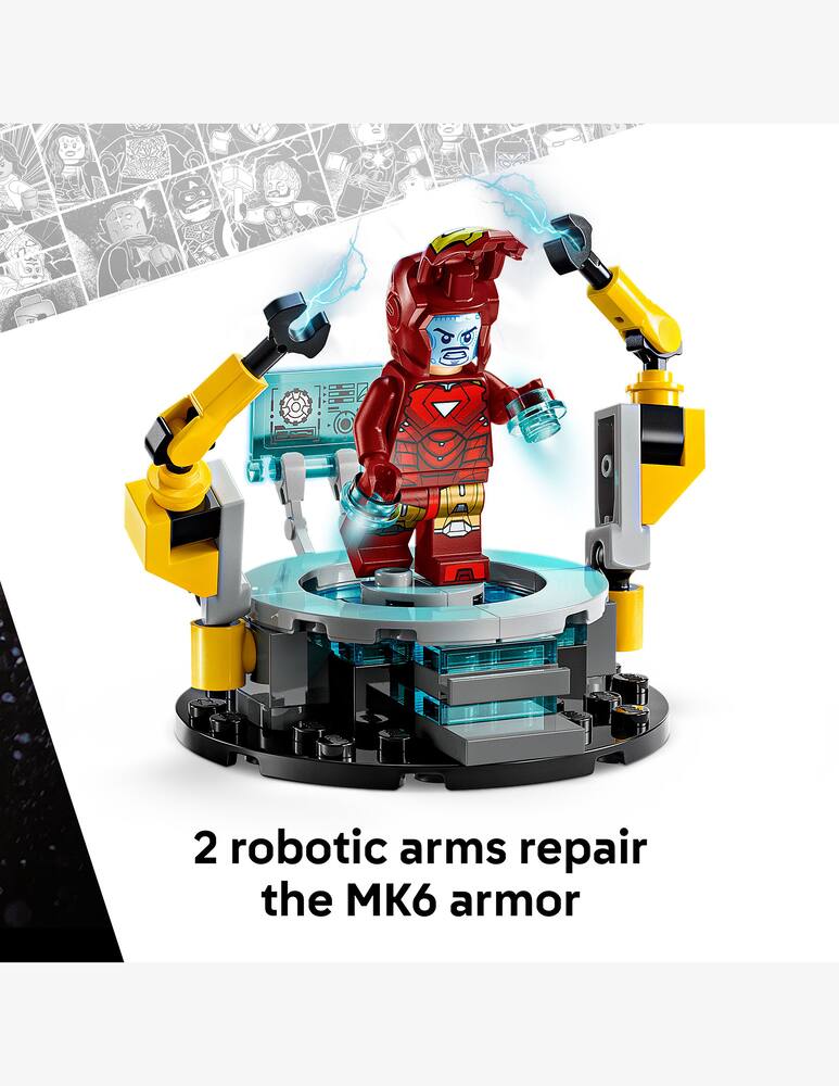 rinascente LEGO Iron Man's Laboratory: Hall of Armor