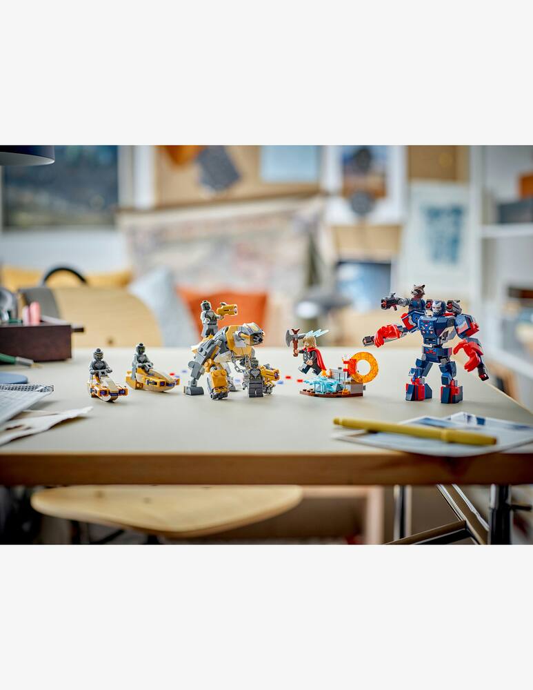 rinascente LEGO Super Heroes Marvel Avengers: Endgame Thor contro Chitauri