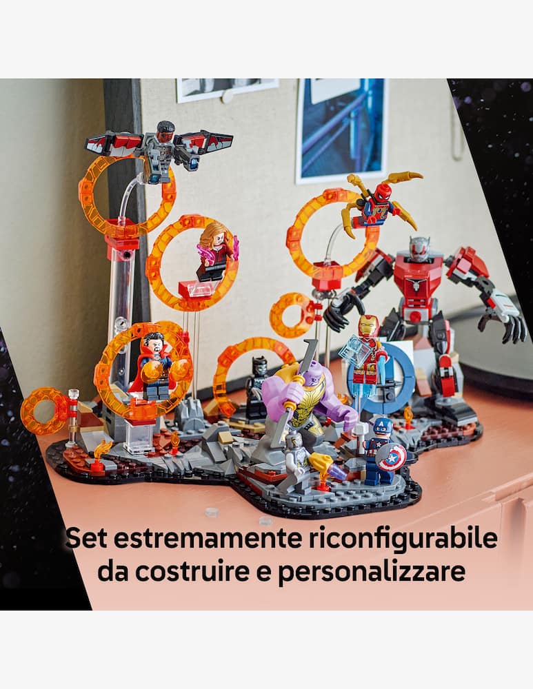 LEGO Super Heroes Marvel Avengers: Endgame La battaglia finale - immagine 5 LEGO Super Heroes Marvel Avengers: Endgame La battaglia finale - immagine 5