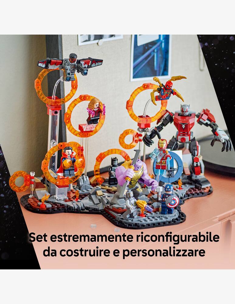 rinascente LEGO Super Heroes Marvel Avengers: Endgame La battaglia finale