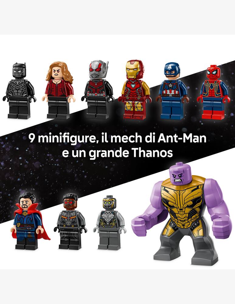rinascente LEGO Super Heroes Marvel Avengers: Endgame La battaglia finale