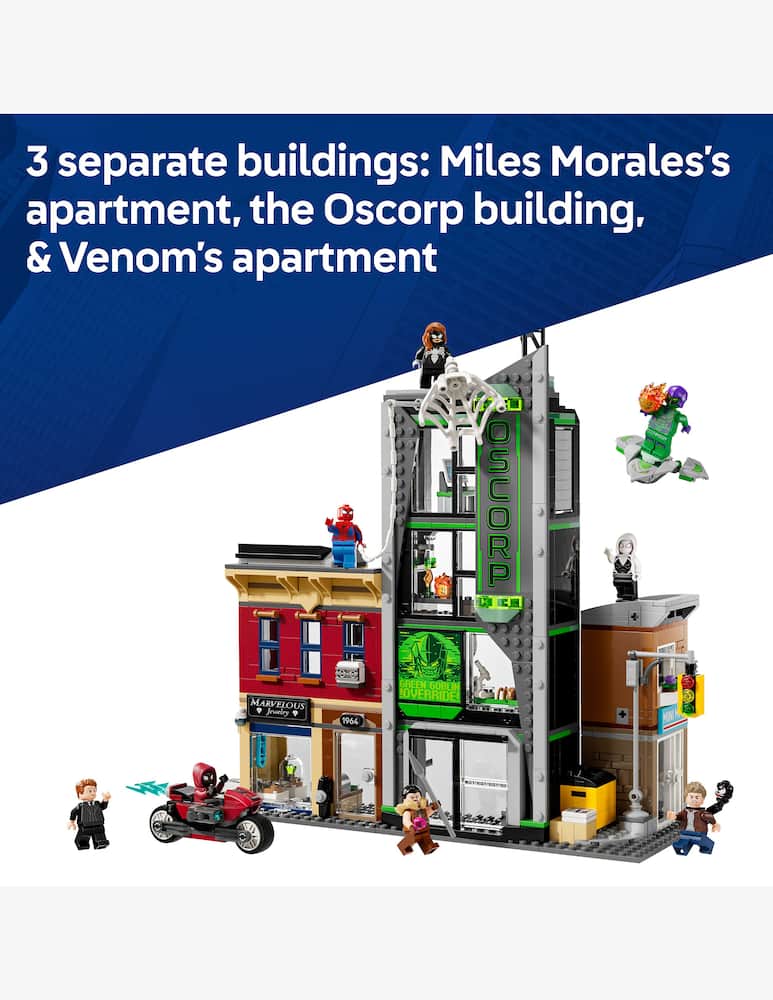 rinascente LEGO Spider-Man contro Oscorp