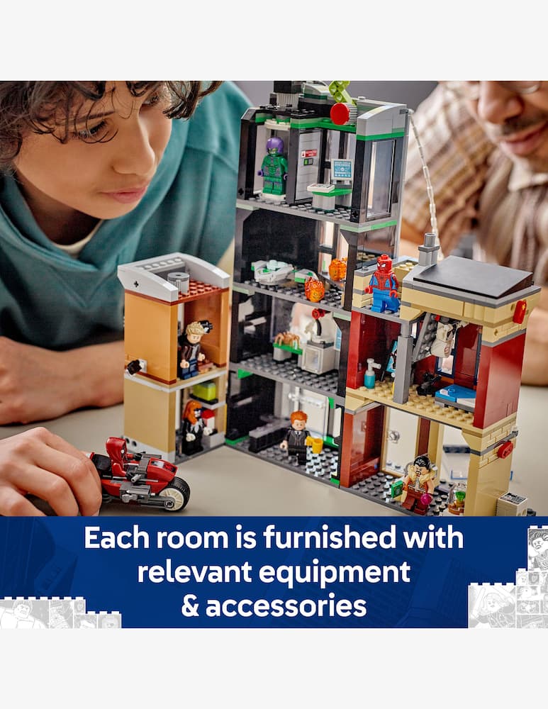 rinascente LEGO Spider-Man contro Oscorp