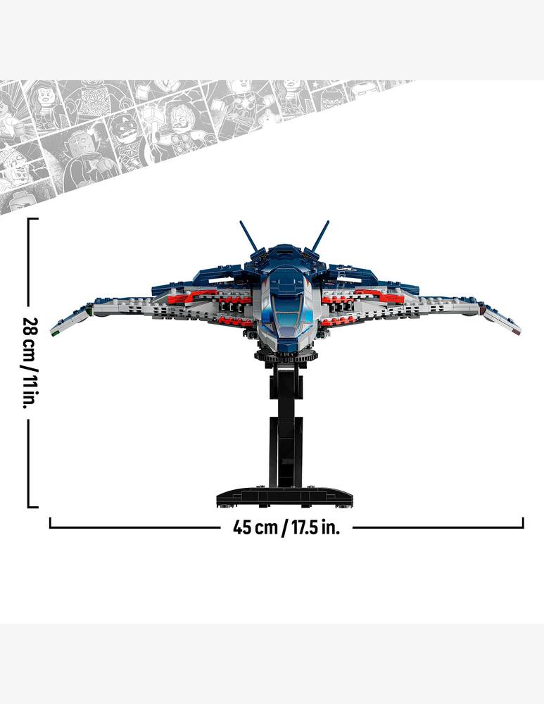 rinascente LEGO Super Heroes Marvel Quinjet Avengers: Age of Ultron