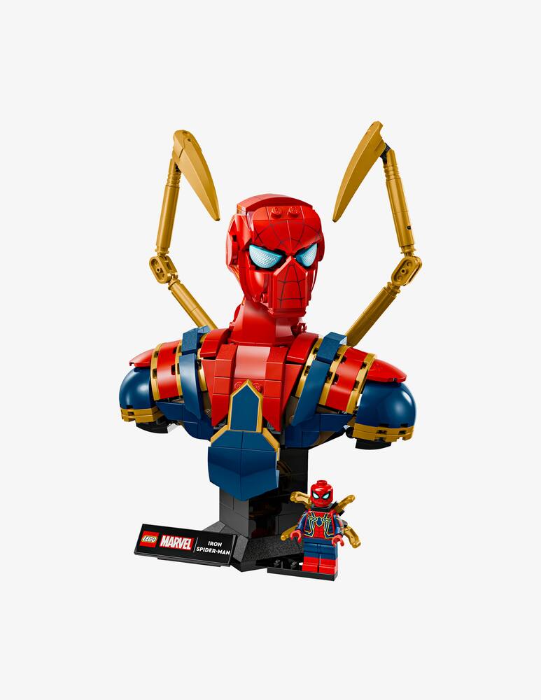 rinascente LEGO Iron Spider-Man Bust
