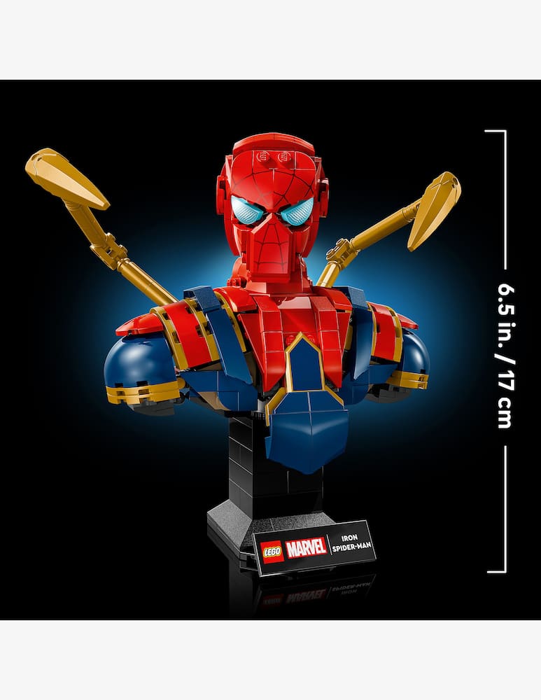 rinascente LEGO Iron Spider-Man Bust