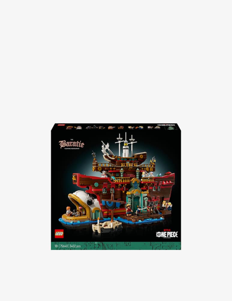 rinascente LEGO Baratie, il ristorante galleggiante