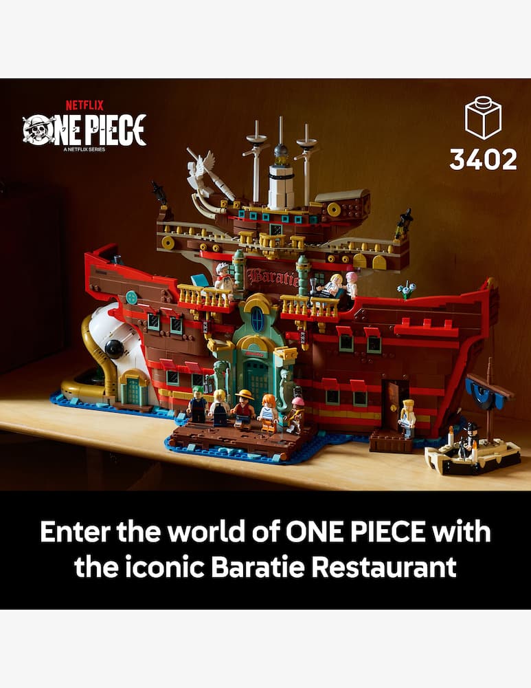 rinascente LEGO Baratie, il ristorante galleggiante