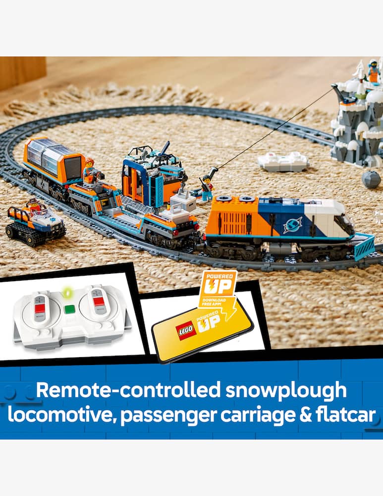 rinascente LEGO City Treno espresso artico degli esploratori