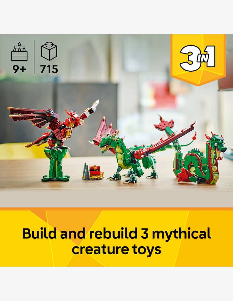 LEGO Creator Drago medievale - immagine 5 LEGO Creator Drago medievale - immagine 5
