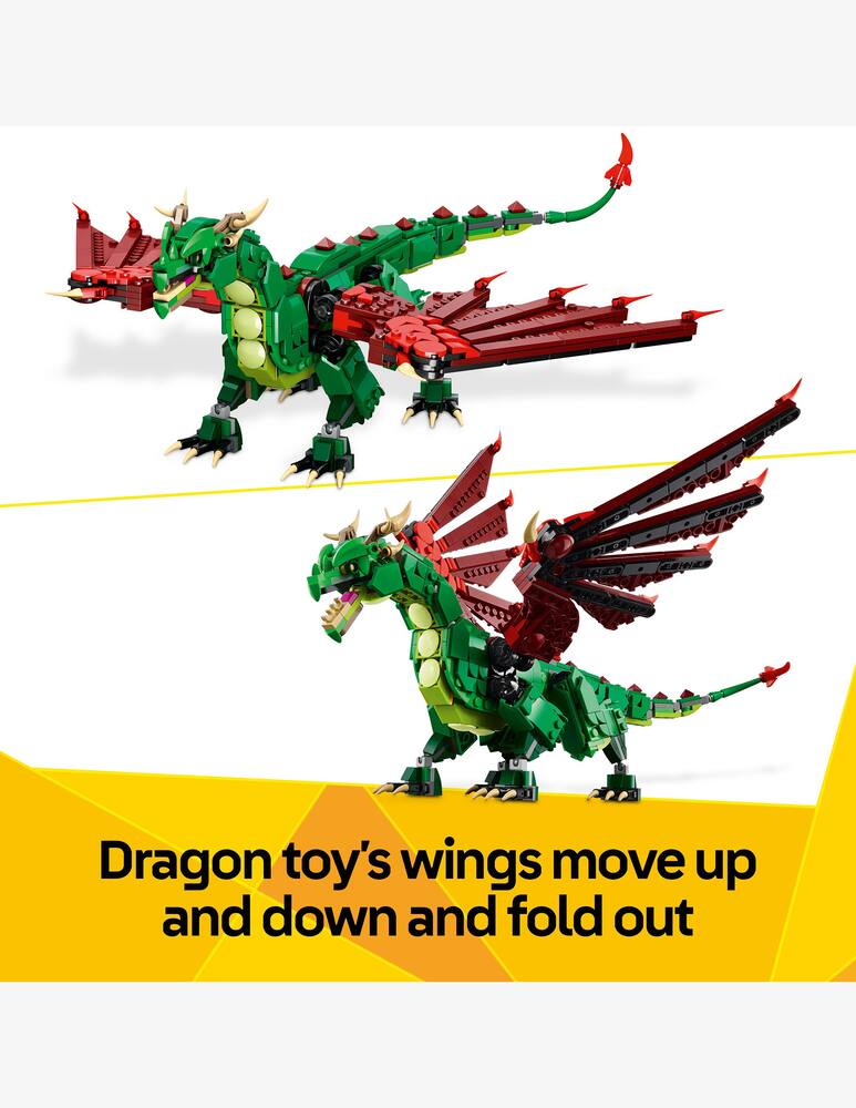 rinascente LEGO Creator Drago medievale