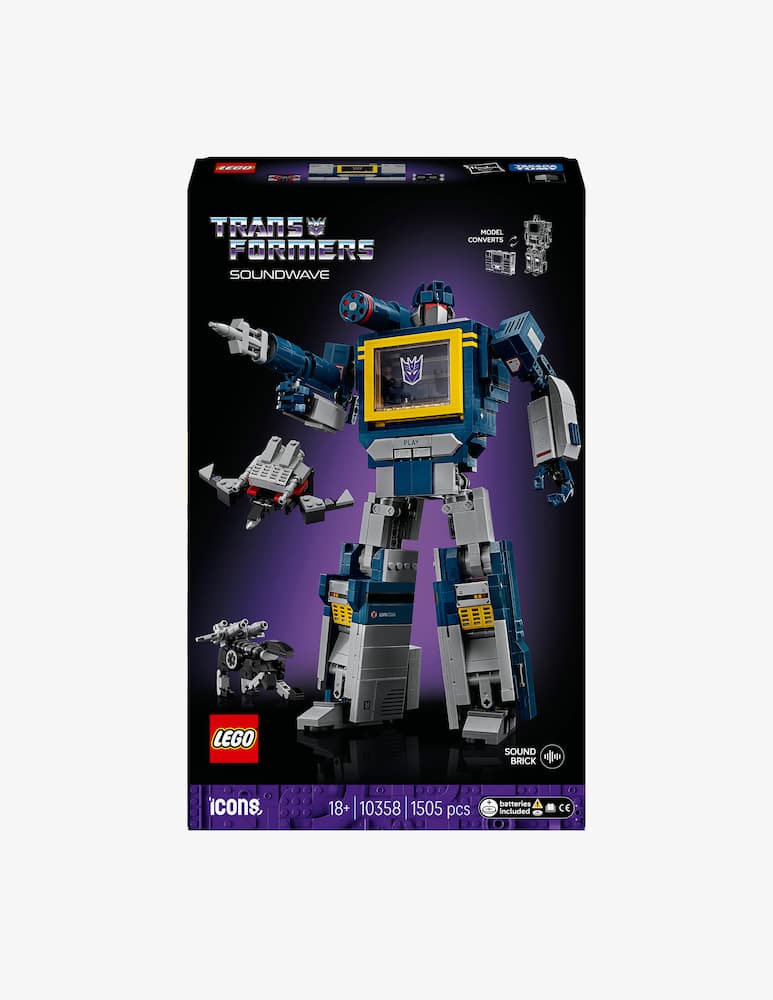 rinascente LEGO ICONS Transformers: Soundwave