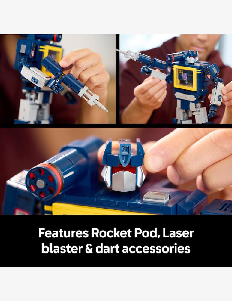 rinascente LEGO ICONS Transformers: Soundwave