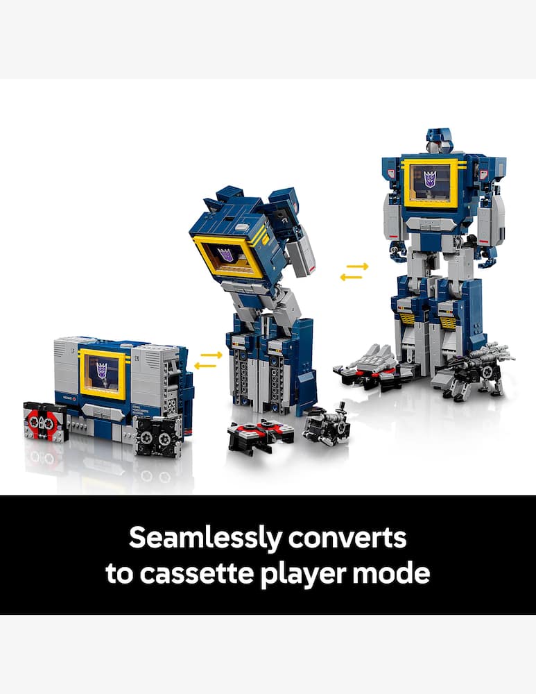 rinascente LEGO ICONS Transformers: Soundwave