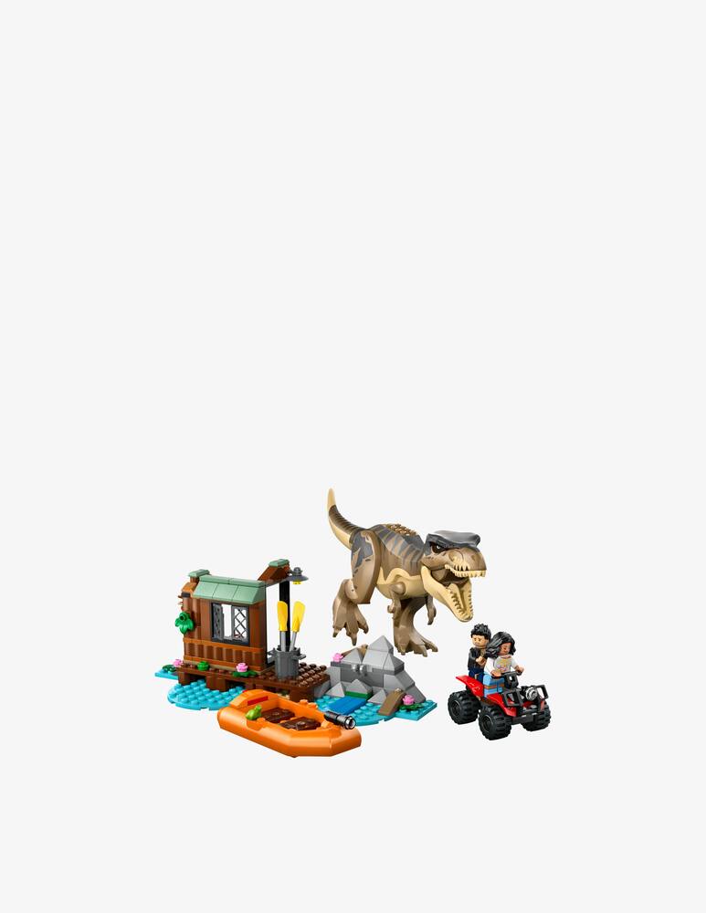rinascente LEGO Jurassic World Fuga sul fiume dal T. Rex