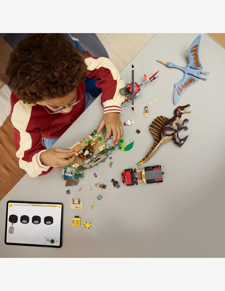 rinascente LEGO Jurassic World Spinosaurus & Quetzalcoatlus Air Mission