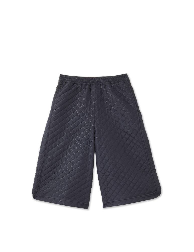 rinascente Stella Nova Oversized quilted bermuda shorts - blue