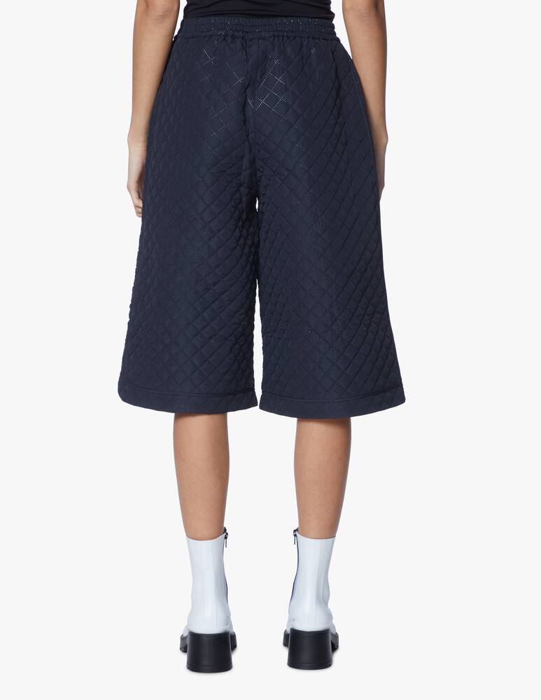 rinascente Stella Nova Oversized quilted bermuda shorts - blue