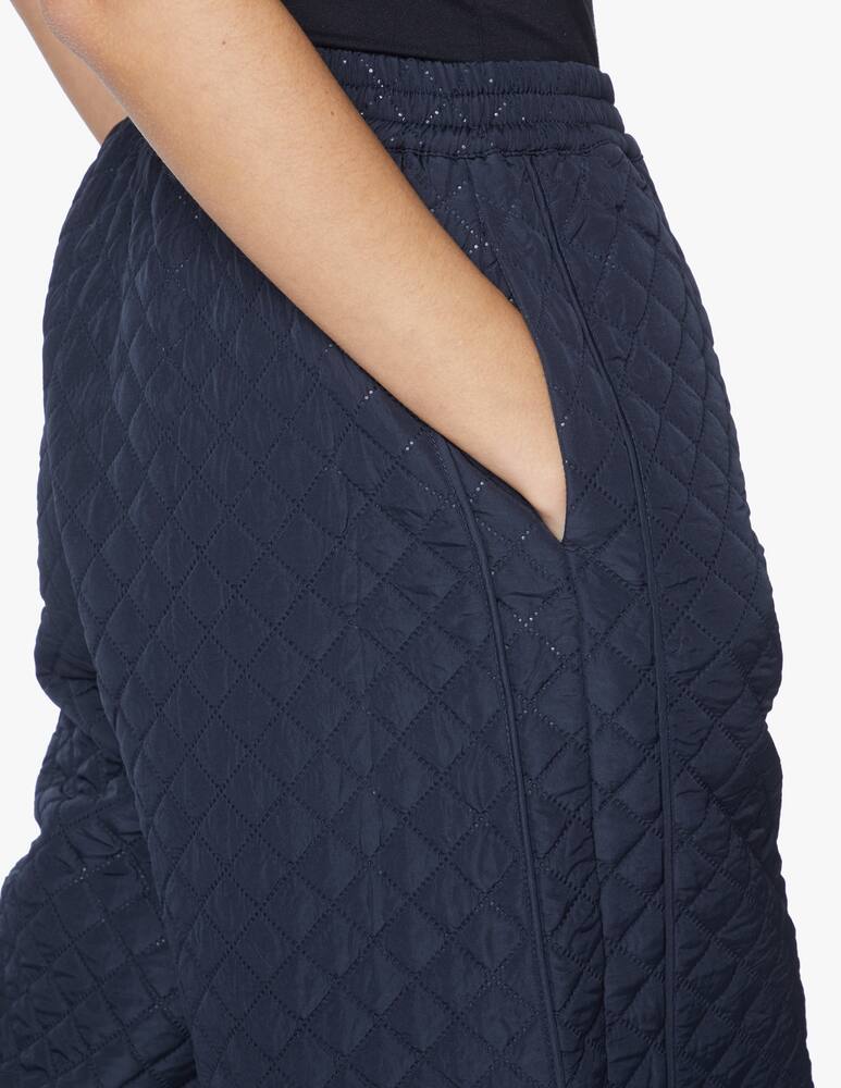 rinascente Stella Nova Oversized quilted bermuda shorts - blue