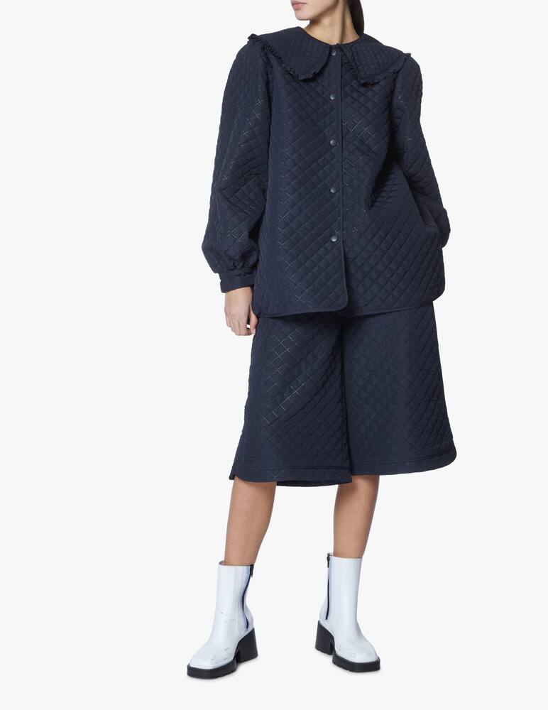 rinascente Stella Nova Oversized quilt jacket - blue
