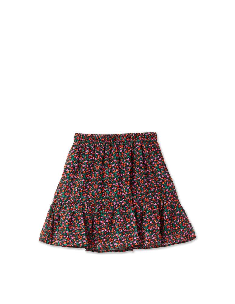 rinascente Stella Nova Mini skirt with floral print - violet