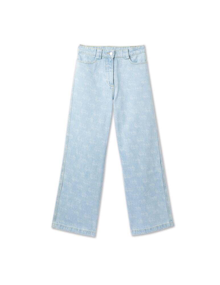 rinascente Stella Nova High rise flare jeans - light blue