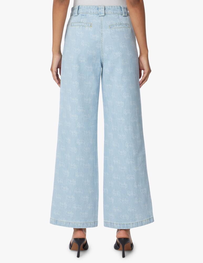 rinascente Stella Nova High rise flare jeans - light blue