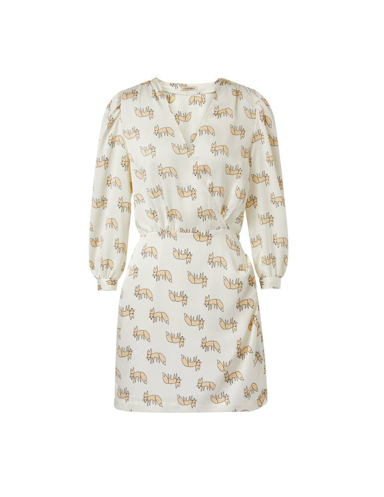 rinascente Stella Nova Long sleeved mini dress - beige