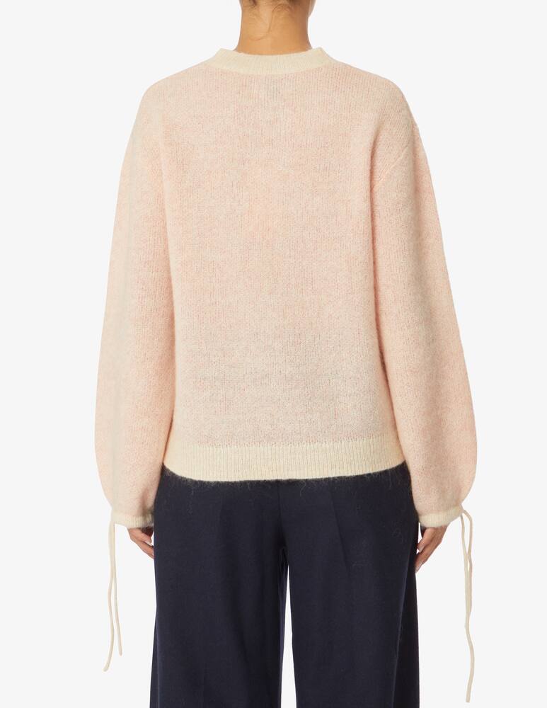 rinascente Stella Nova Ely cut out jumper - Pink