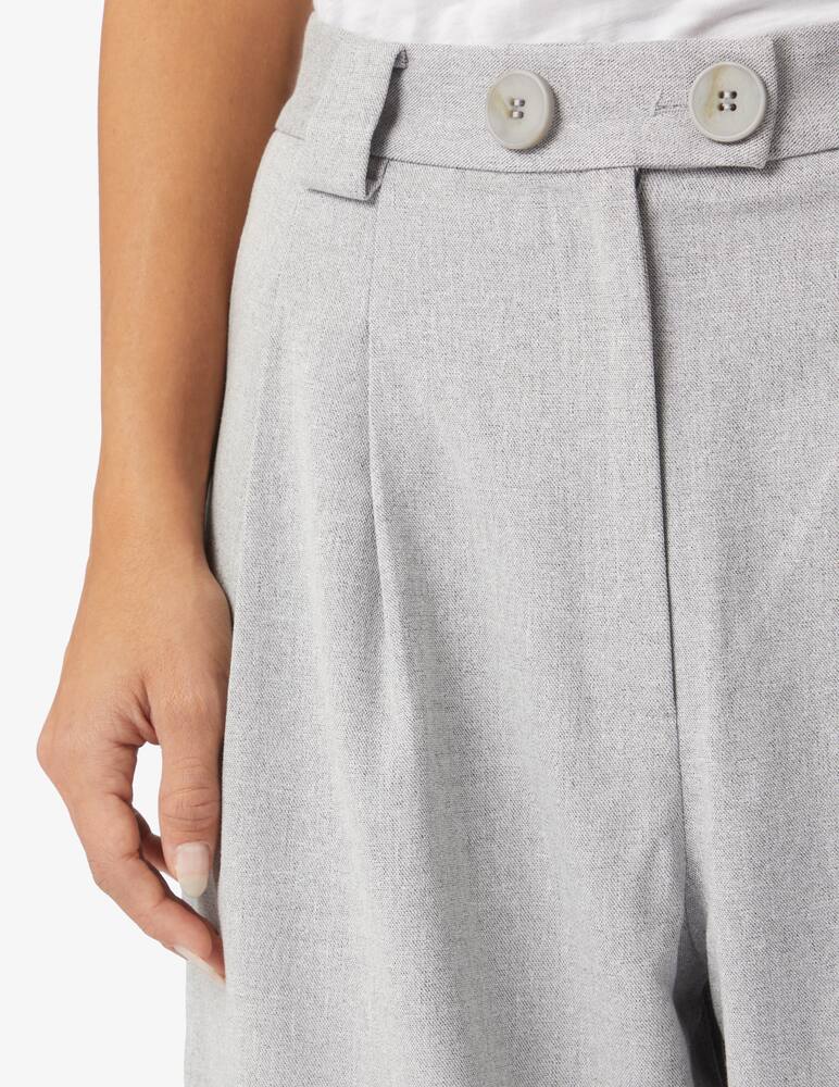 Stella Nova Pantalone palazzo Eline Lee - Grigio - immagine 4 Stella Nova Pantalone palazzo Eline Lee - Grigio - immagine 4