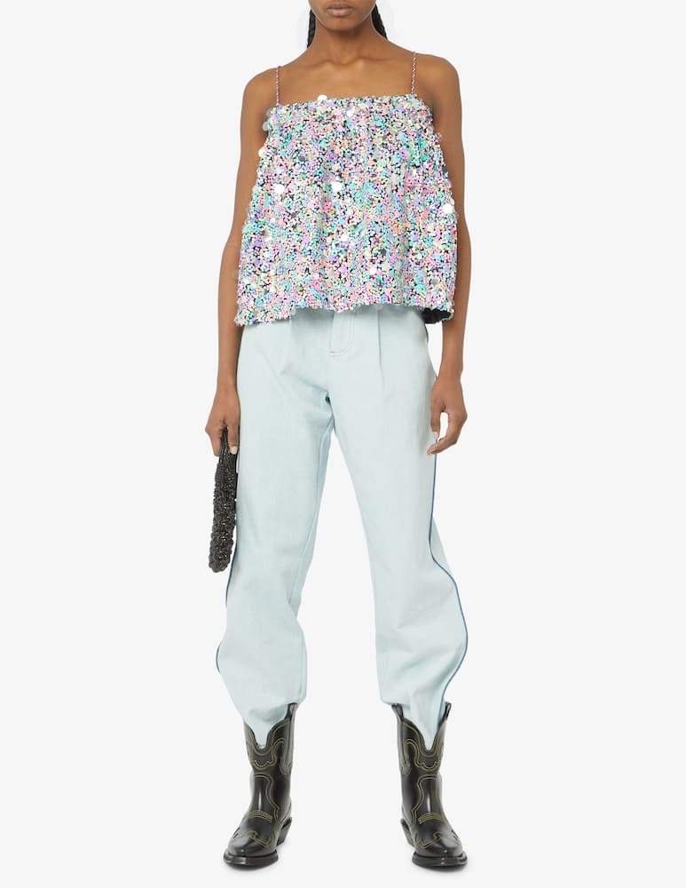 rinascente Stella Nova Sequined Cami Top