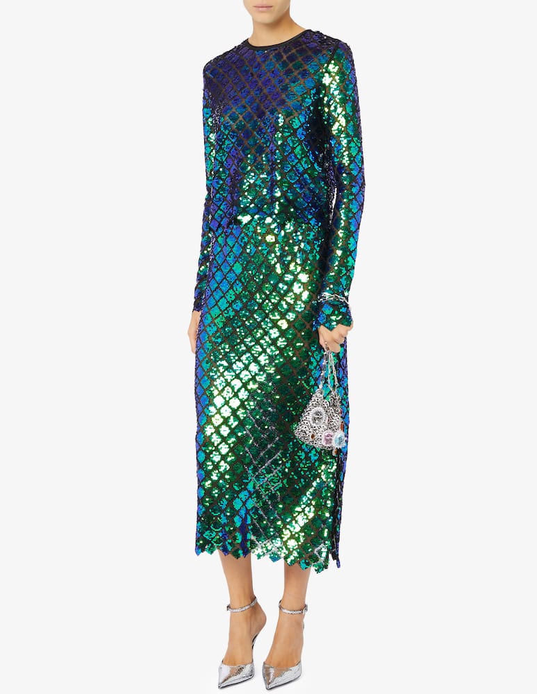 rinascente Stella Nova Top con paillettes