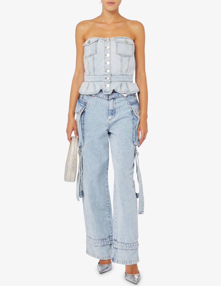 Stella Nova Cargo denim trousers - picture 2 Stella Nova Cargo denim trousers - picture 2
