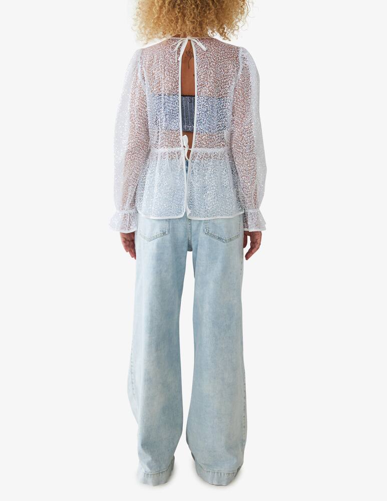 rinascente Stella Nova Bodil sequins blouse