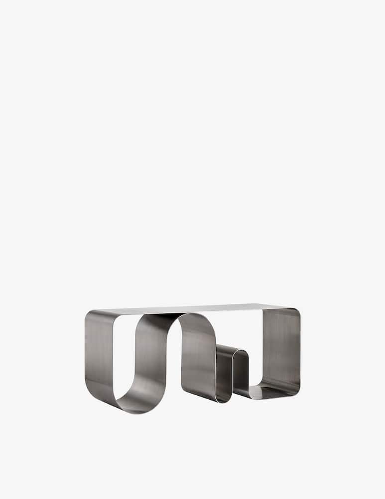Aytm Bench Curva Solid Silver - picture 1 Aytm Bench Curva Solid Silver - picture 1