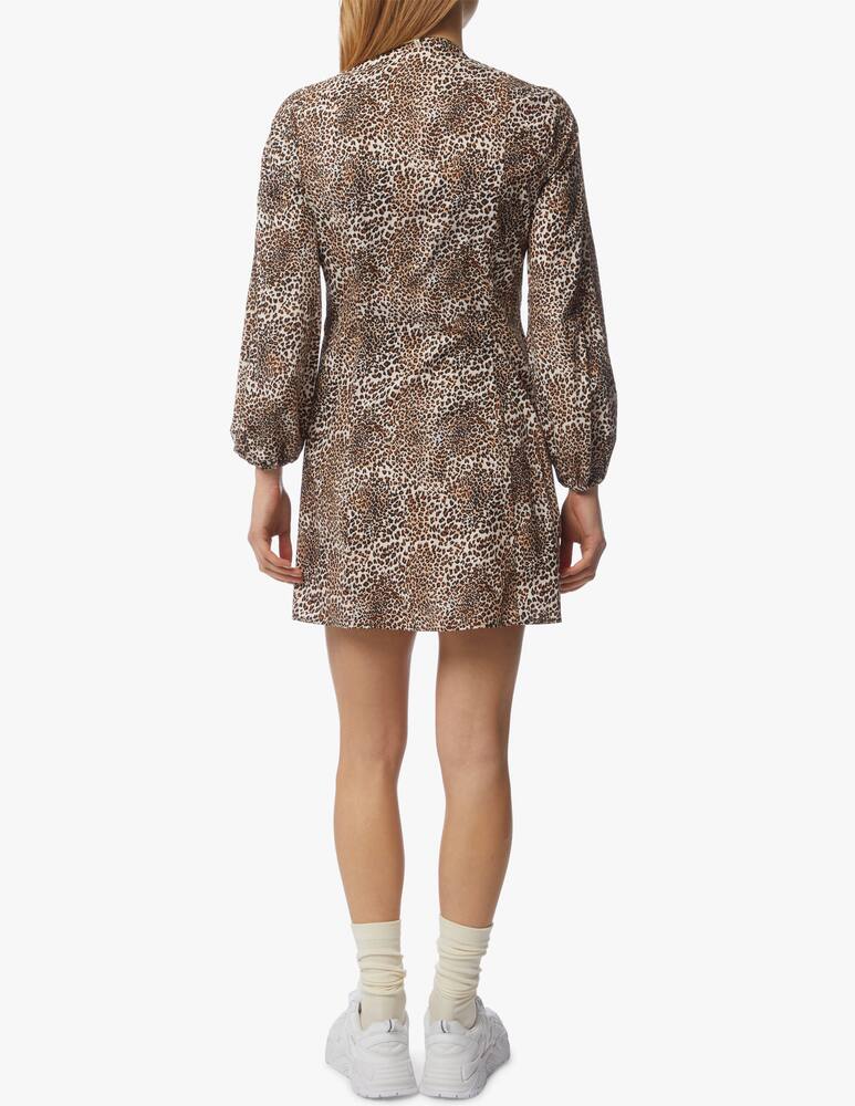 rinascente Baum und Pferdgarten Alivia micro leo print mini dress