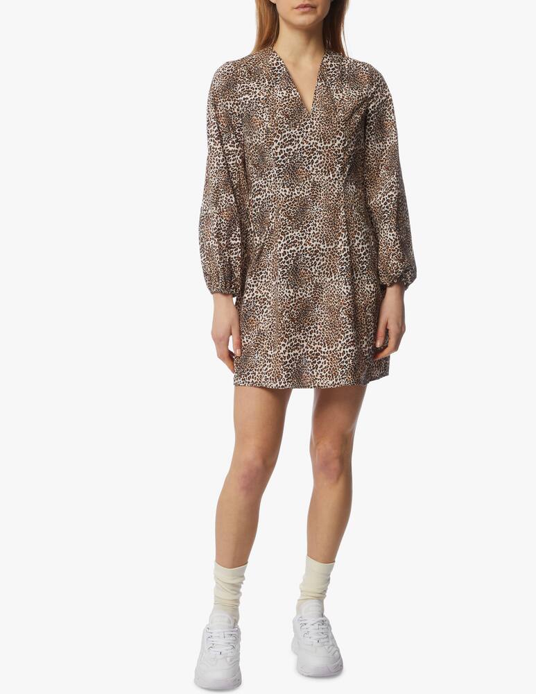 rinascente Baum und Pferdgarten Alivia micro leo print mini dress