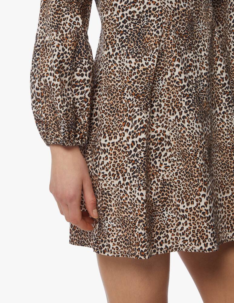 rinascente Baum und Pferdgarten Alivia micro leo print mini dress