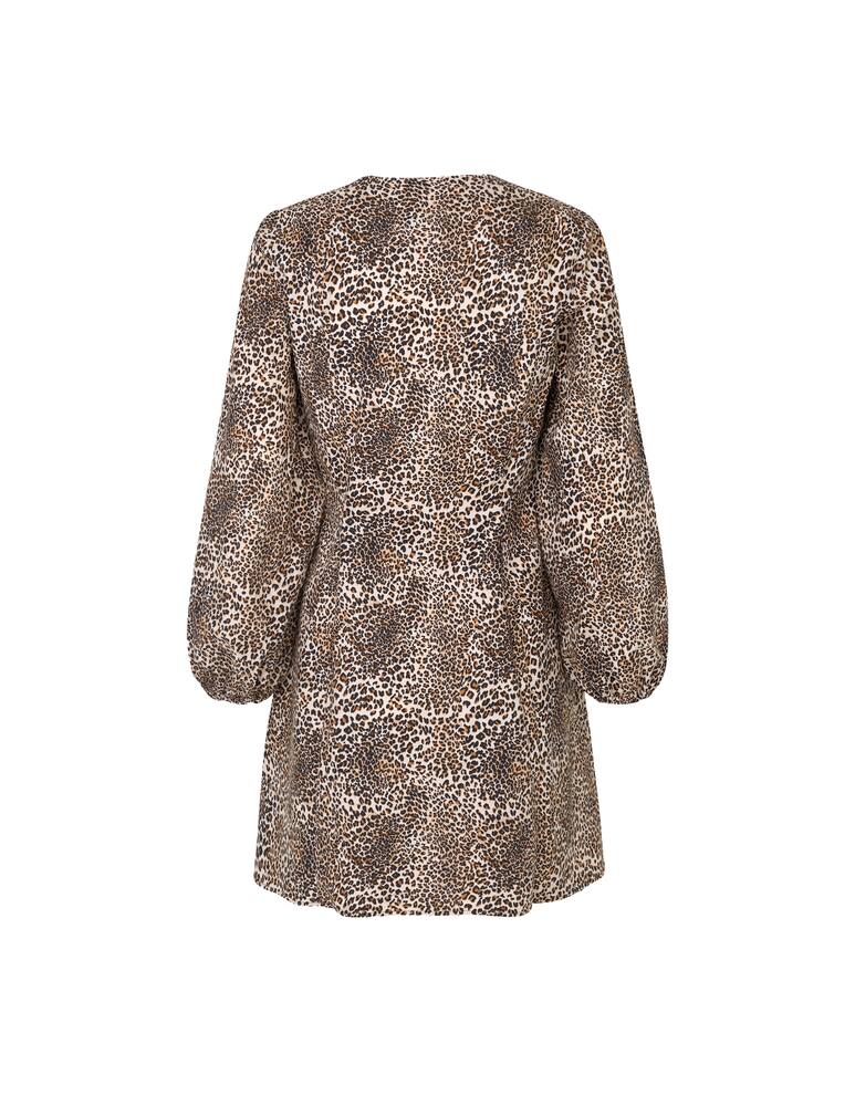 rinascente Baum und Pferdgarten Alivia micro leo print mini dress